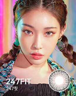 [預訂] Lenstown 247 FIT 1 Day 每日拋棄彩妝隱形眼鏡｜每盒10片 ( Gray )