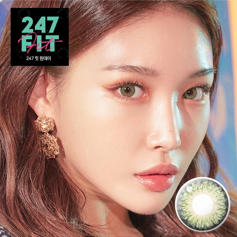 [預訂] Lenstown 247 FIT 1 Day 每日拋棄彩妝隱形眼鏡｜每盒10片 ( Green )