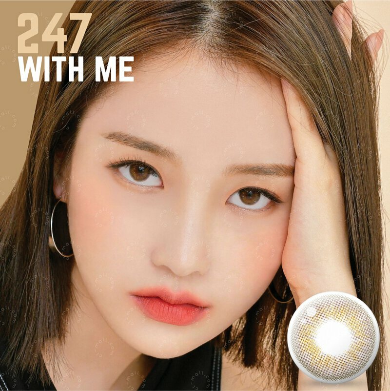 [預訂] Lenstown 247 WITH ME 1 Day 每日拋棄彩妝隱形眼鏡｜每盒10片 ( Brown )