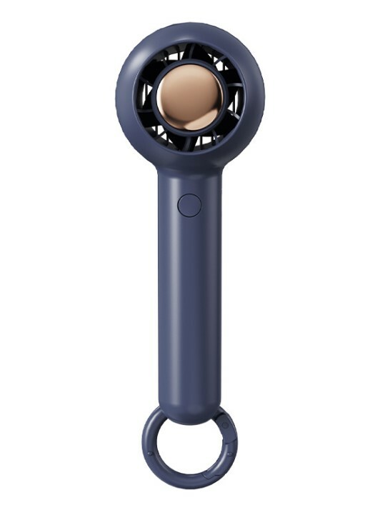 兩用 手持坐枱 便攜式 USB 充電小風扇 | 渦輪無葉寂靜設計 | 強勁聚風  (逢星期日截單後7-14個工作天發貨)