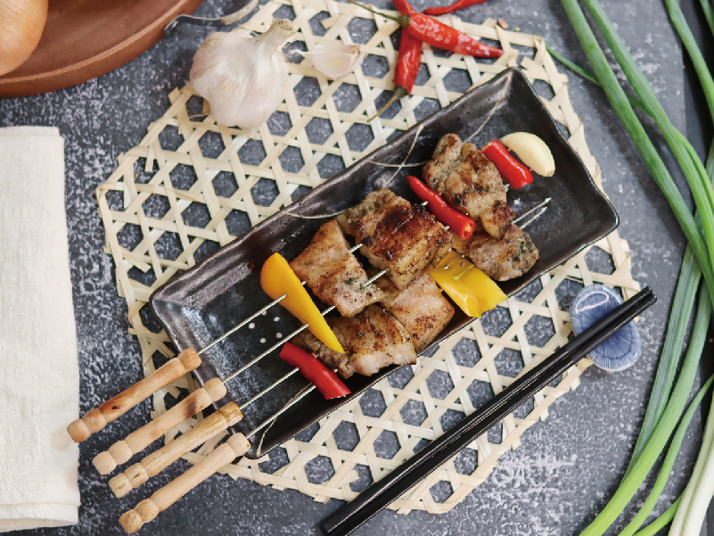 只有鹽麴味噌豬五花肉