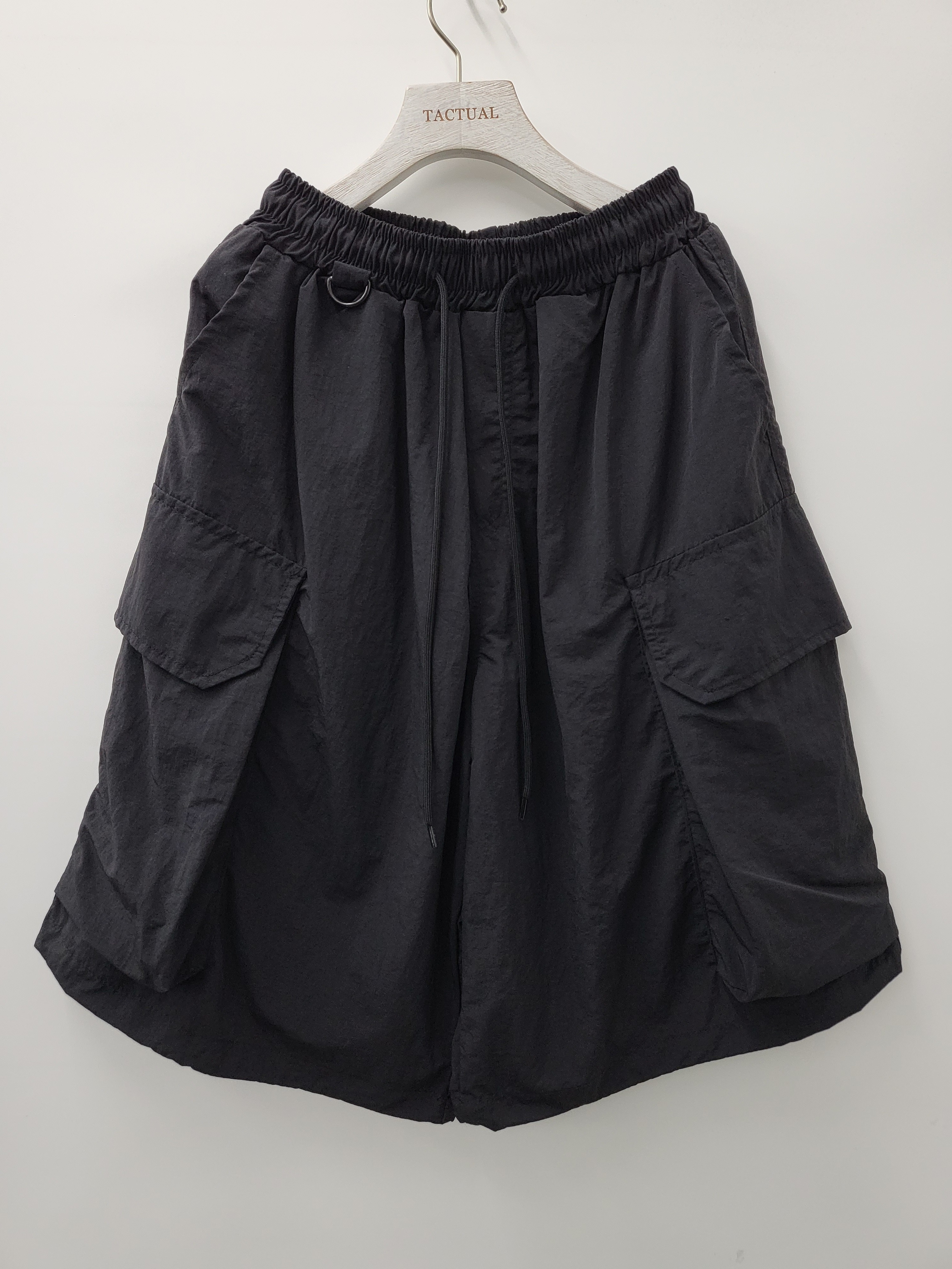 風褸料工裝短褲 P1901