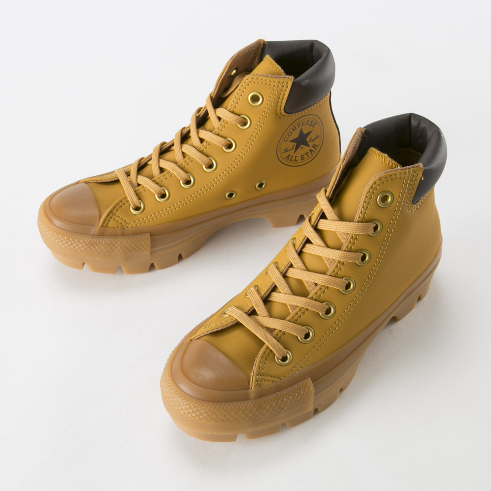 CONVERSE ALL STAR 100 WB CHUNK HI [WHEAT] (31304580) 厚底