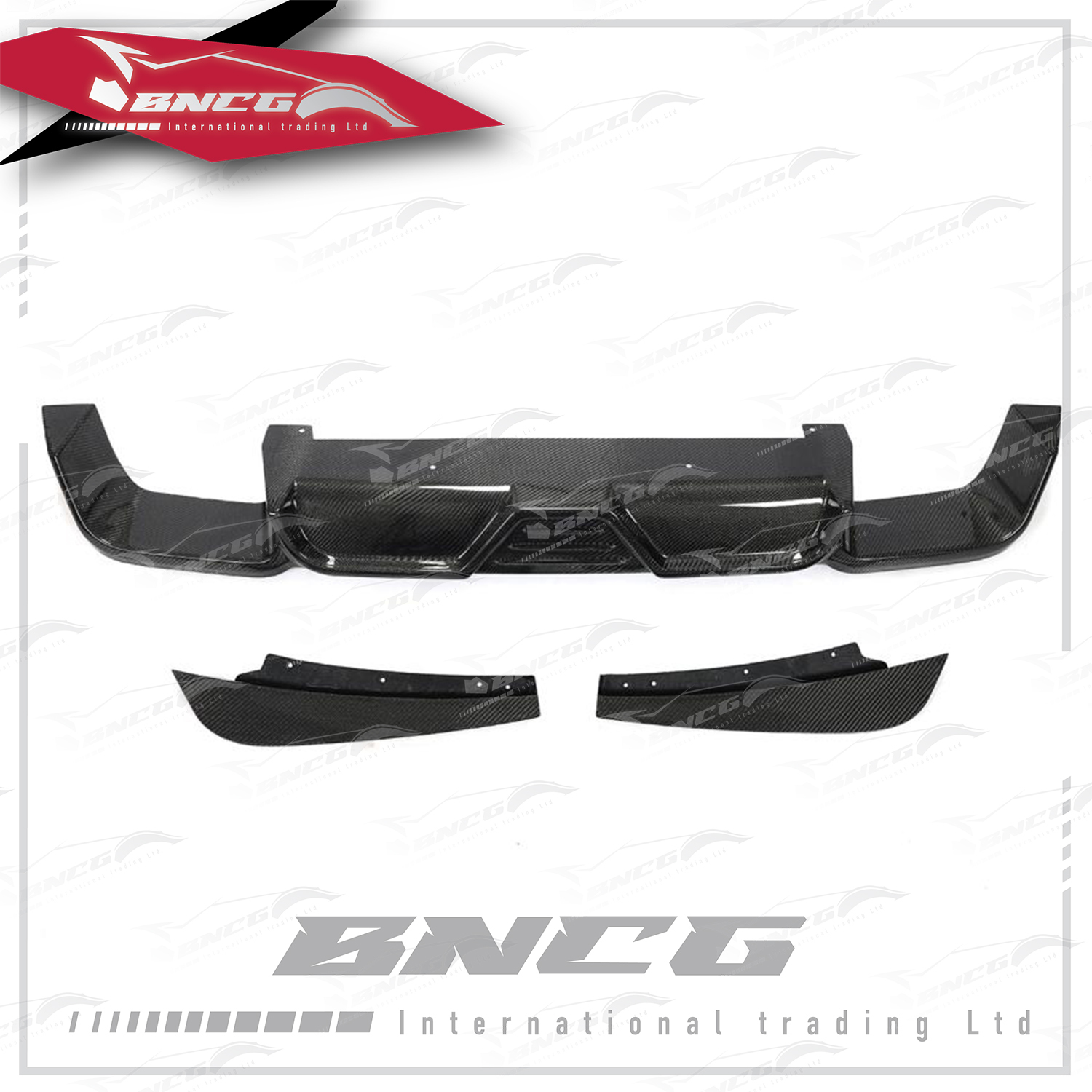 寶馬 BMW F97 X3M F98 X4M 19+年 碳纖維 外觀件 空力套件 JC款 後下巴 後導流 含包角