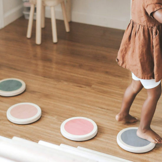 Colourful Stepping Stones
