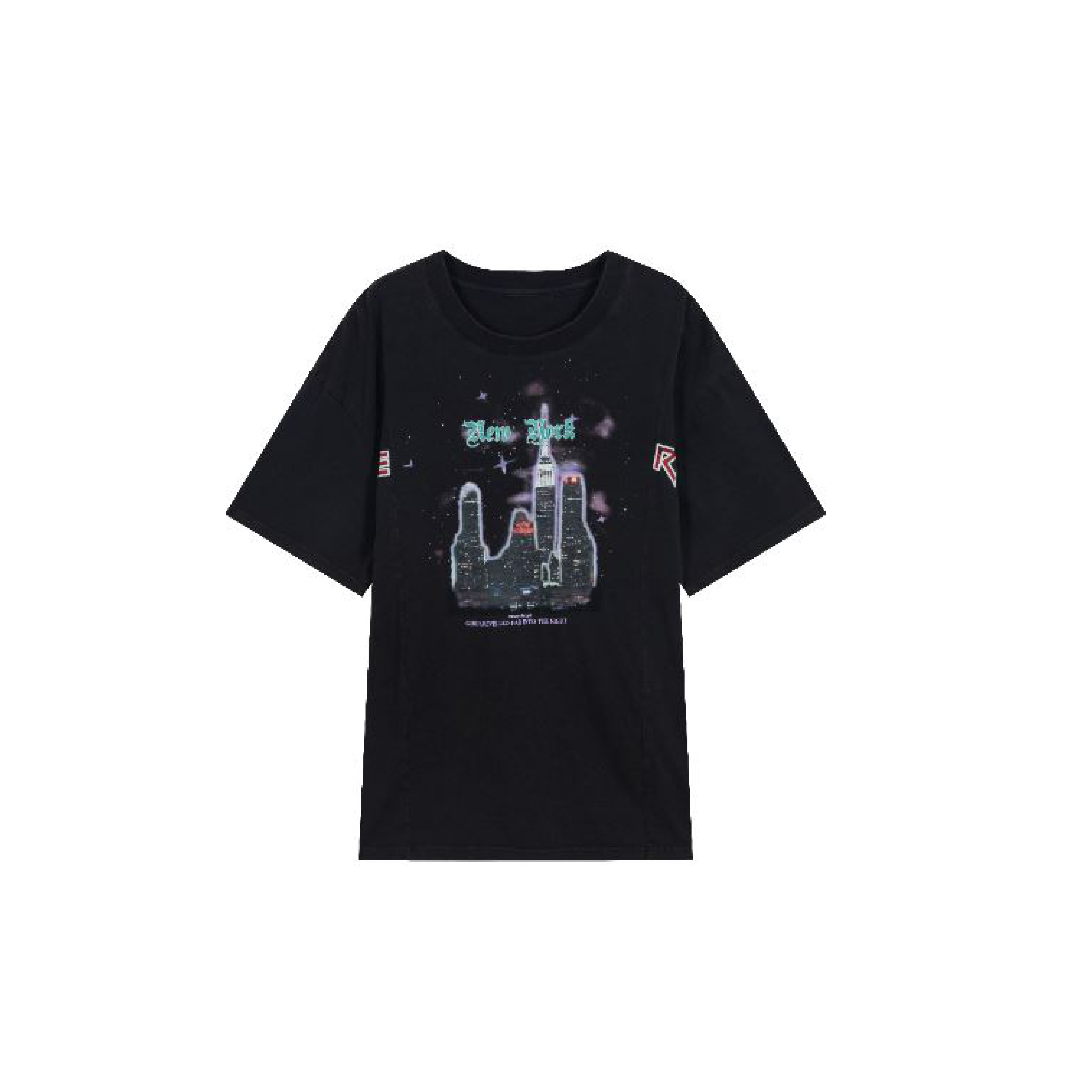 LA Made Nights In The City Stripe Tee
