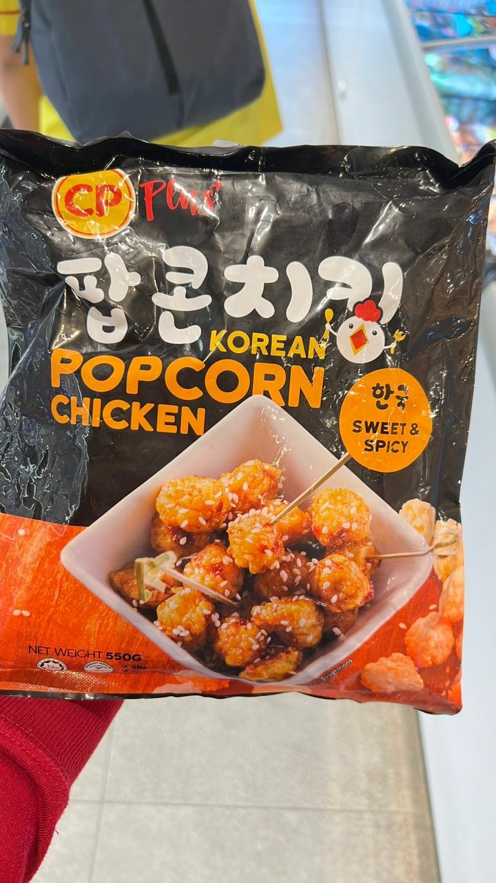 CP KOREAN POPCORN CHICKEN 550G