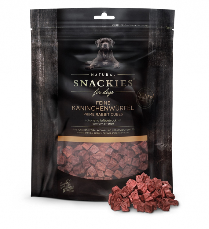 Snackies 低敏兔肉粒狗小食 (180g)