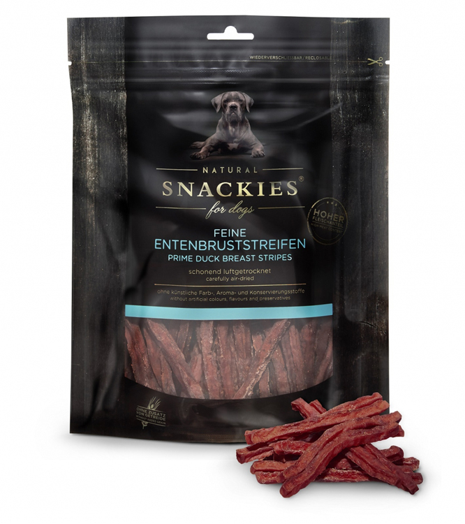 Snackies 鴨胸切條狗小食 (180g)
