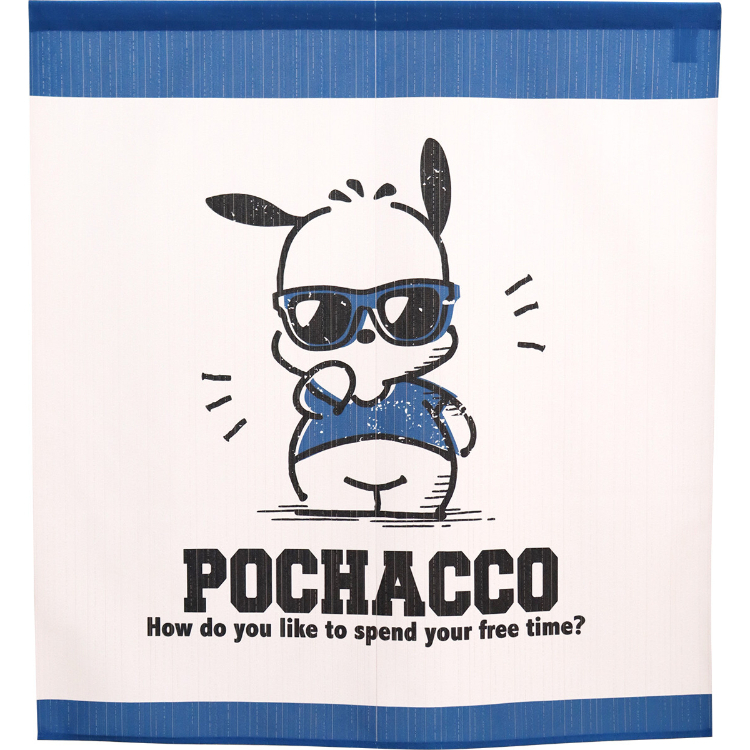 Sanrio PC狗 短門簾 85×90cm 太陽鏡 #CM22SD-97534