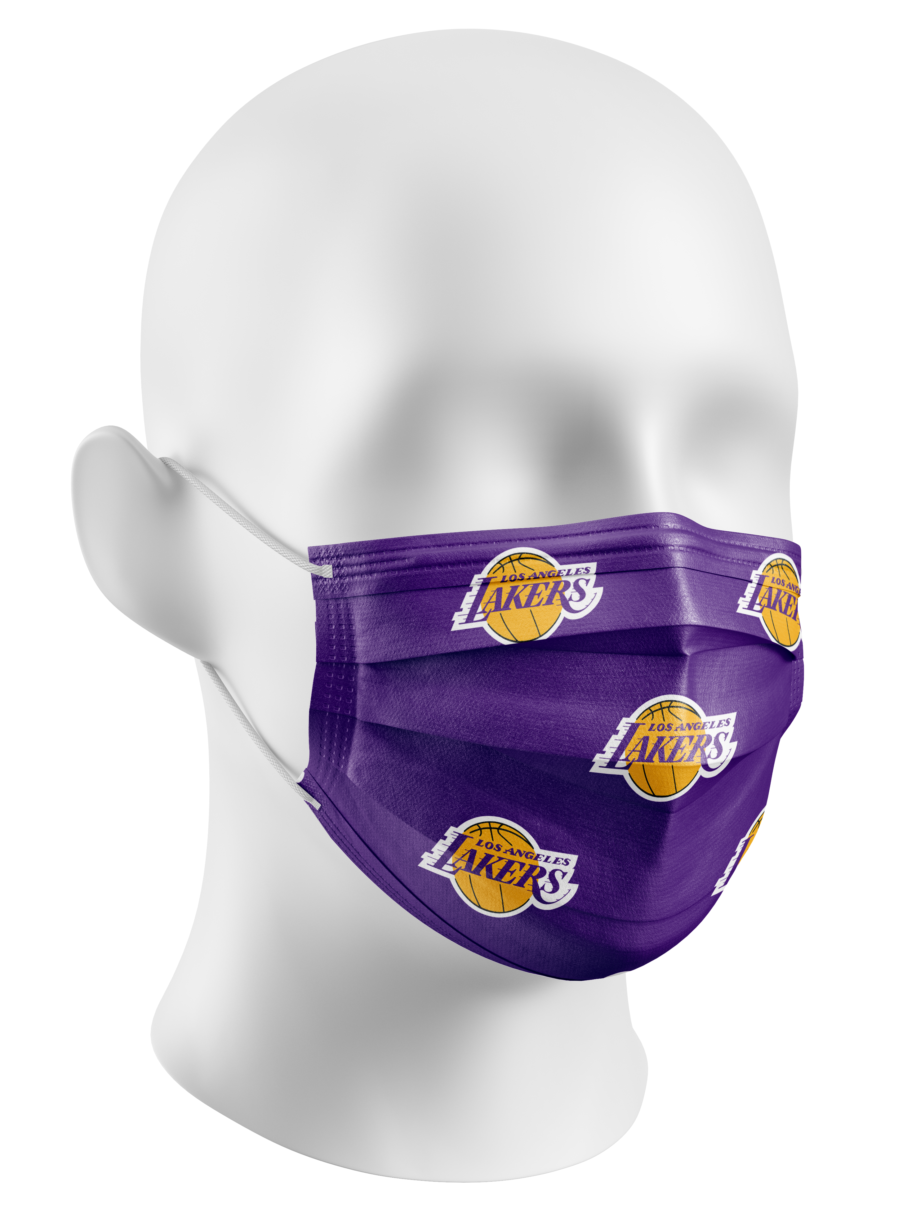 Co.Protect NBA 洛杉磯湖人隊 Lakers 三層式口罩 十入