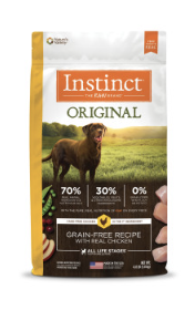 INSTINCT® 經典無穀物雞肉全犬糧 4LB/22.5LB