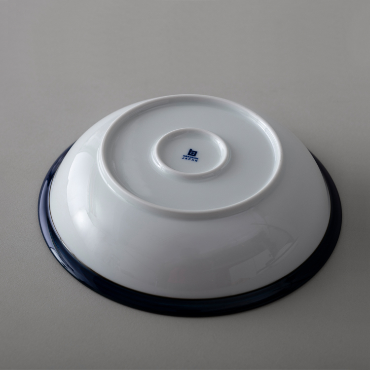 白山陶器 MULTI BLUE 深盤