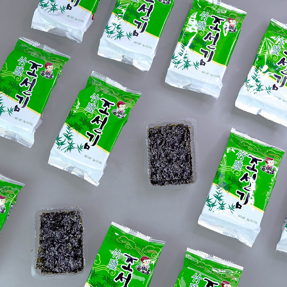 【BK SHOP】海樂多-盒裝海苔(竹鹽)5gx12入