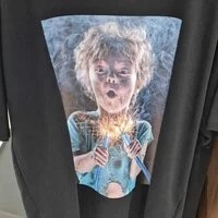 [S] ADLV SHOCK T-SHIRT, BLACK, ADLV21SS-SSBKBF-ESR (SAV11)