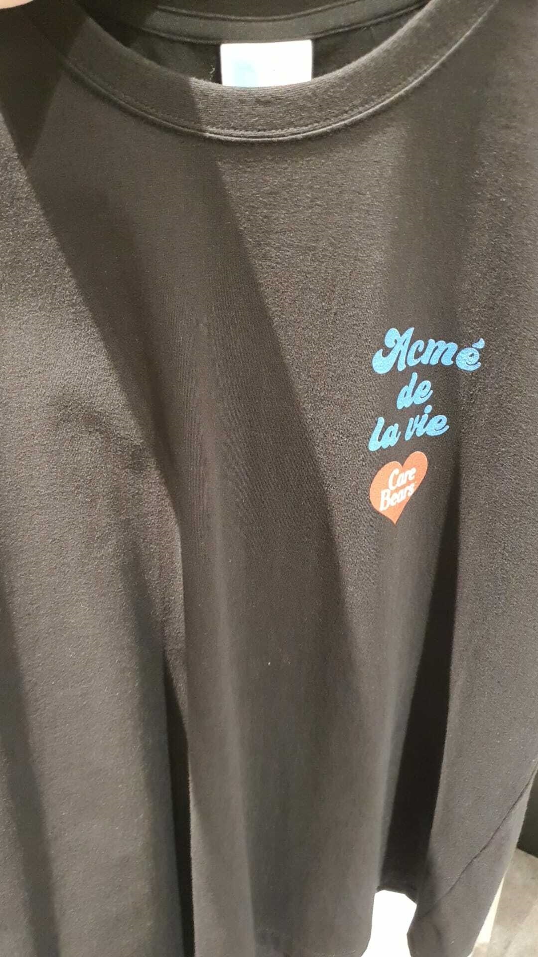 [S] ADLV COLORFUL CARE BEARS SHORT SLEEVE T-SHIRT,BLACK, ADLV21FW-SSCBCF-BLK (SAV10)