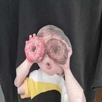 [S] ADLV T-SHIRT DONUT, BLACK, ADLV21SS-SSBKBF-DN1 (SAV14)