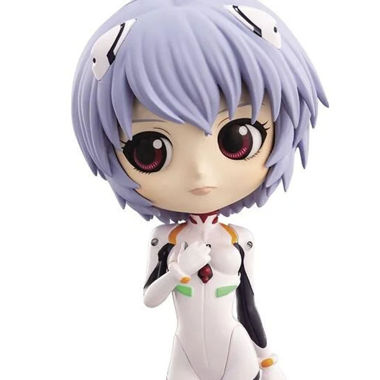 BANPRESTO 景品 Q posket 福音戰士新劇場版 綾波零 駕駛服 B款 蠟筆色