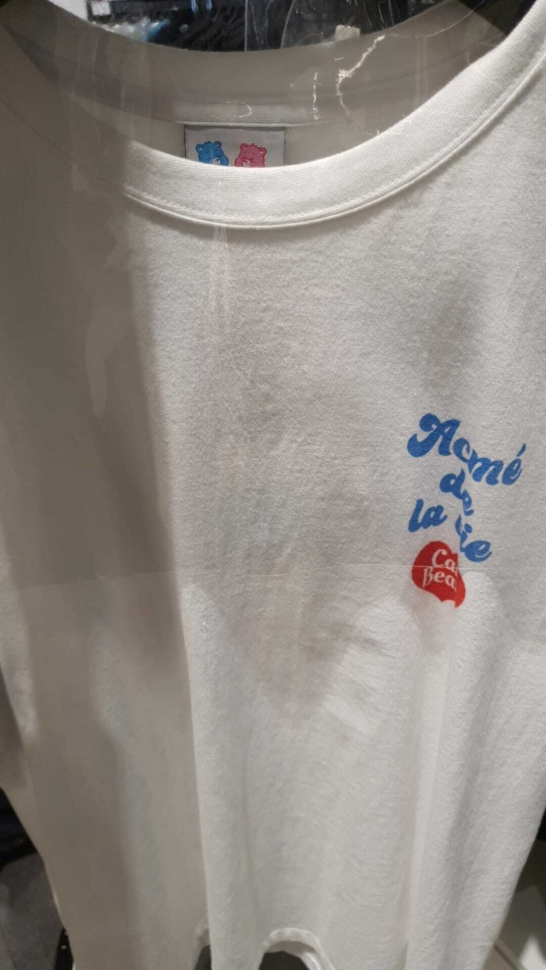 [S] ADLV COLORFUL CARE BEARS SHORT SLEEVE T-SHIRT,WHITE, ADLV21FW-SSCBCF-WHT (SAV17)