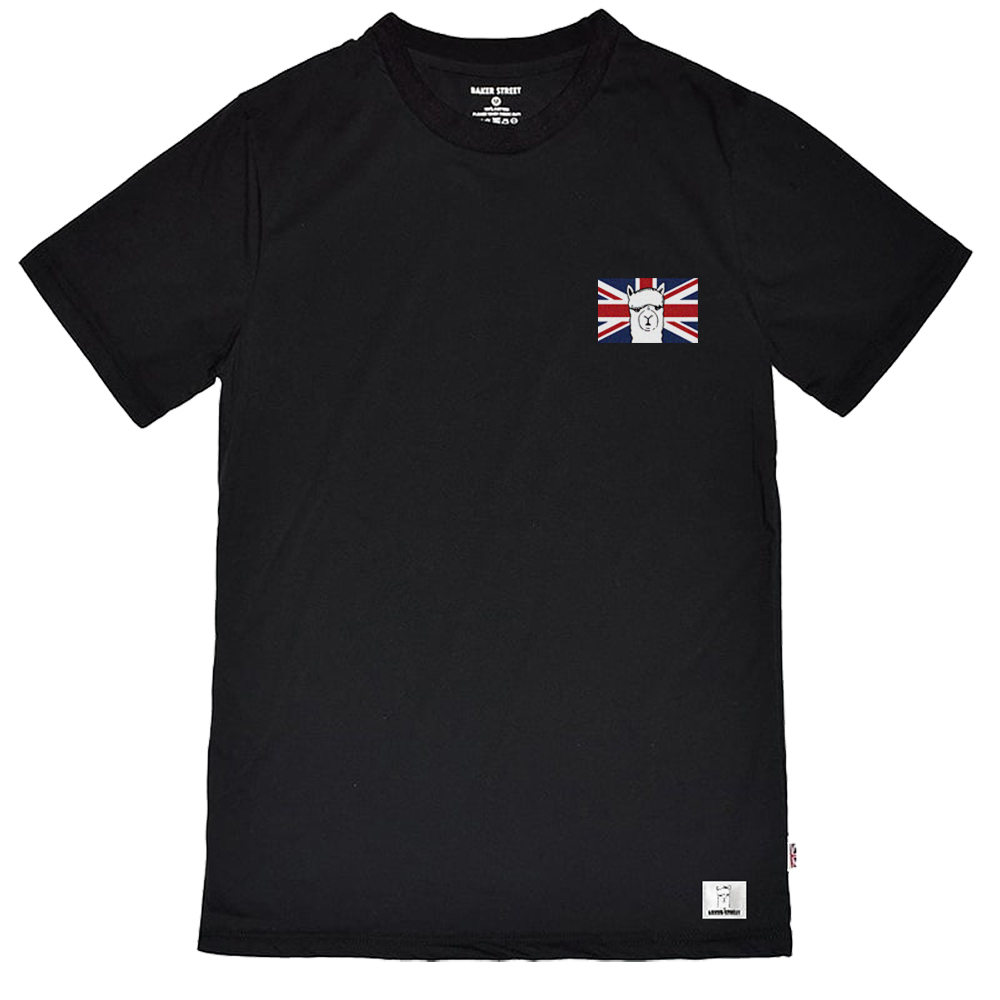 Little Stamp: Alpaca-The-Union-Jack 英國羊駝 短T