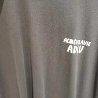 [S] ADLV LOGO PLAY MARKER BASIC LOGO SHORT SLEEVE T-SHIRT,BLACK, ADLV21SS-SSLMKB-BYL (SAV19)