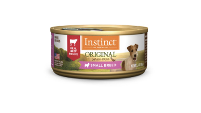 INSTINCT® ORIGINAL 無穀物小型犬牛肉罐 3OZ/ 5 5.OZ