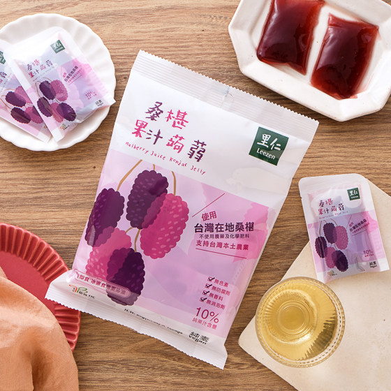 台灣無添加桑椹果汁蒟蒻 [15入] QQ/啫喱/果凍