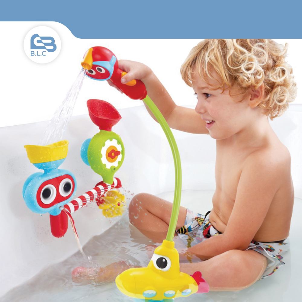 以色列 Yookidoo 大眼瀑布蓮蓬頭套組