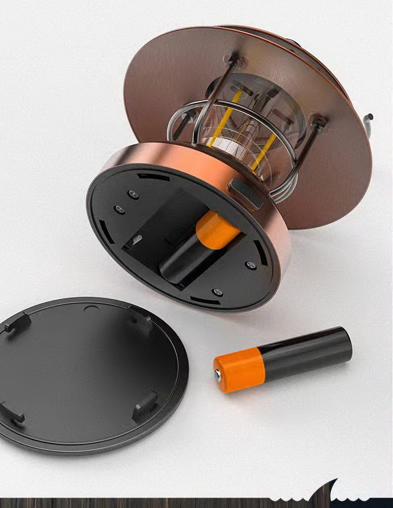 USB 插電復古露營燈 古銅 露營/戶外/野餐/營燈 80CBZLX998