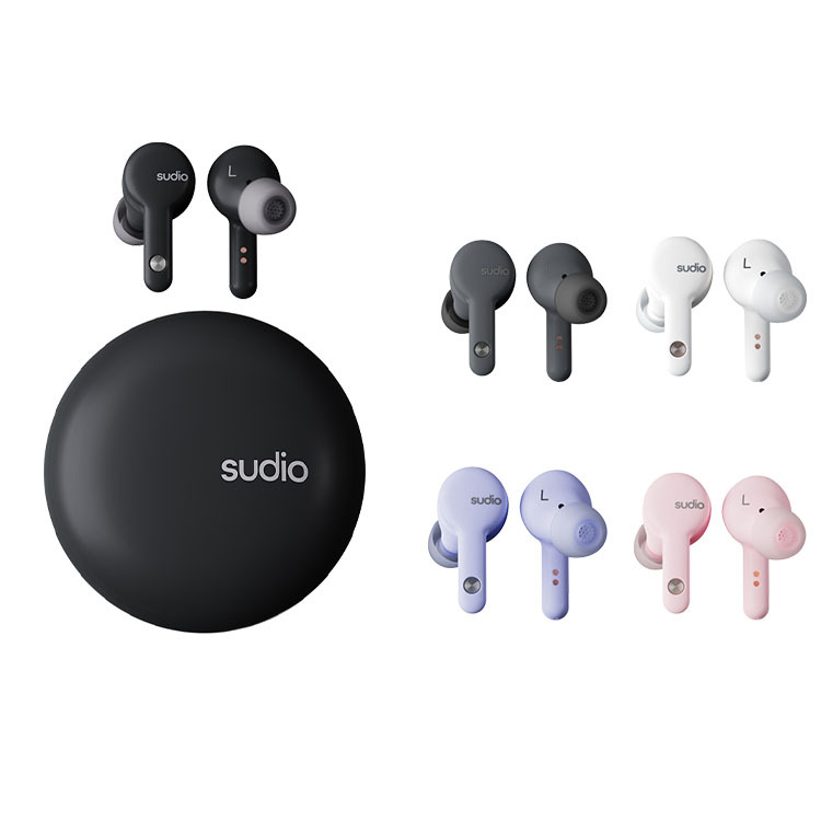【SUDIO】A2 主動降噪 真無線藍芽耳機 5色