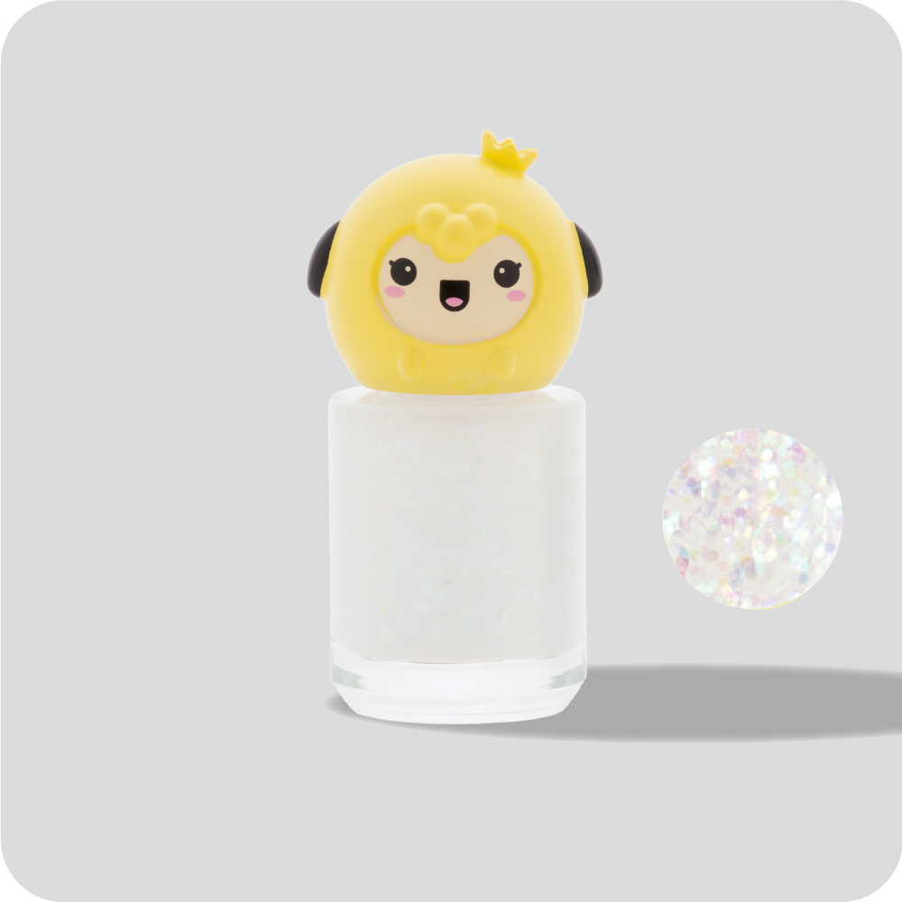 Puttisu 亮片碰碰兒童指甲油｜牛奶汪汪 ( G08 )