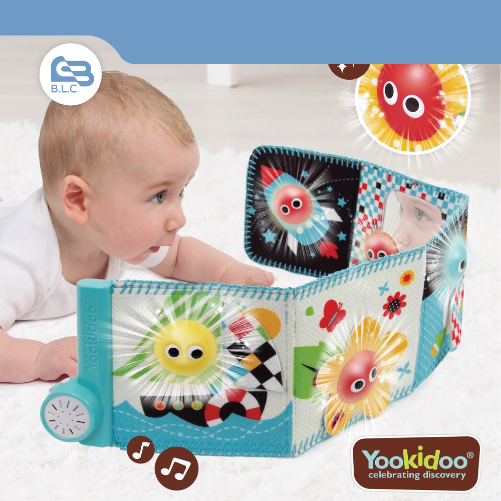 以色列 Yookidoo 聲光音樂大臉床圍
