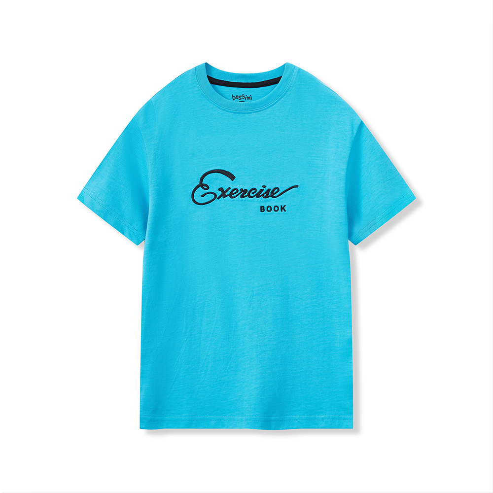 校園系列 - 男童短袖印花T恤