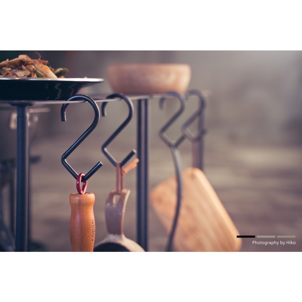 S勾 8字勾 鐵 鉄 Iron Work 掛勾 掛鉤 造型掛勾 燈架掛勾 露營 野營 A字架掛勾