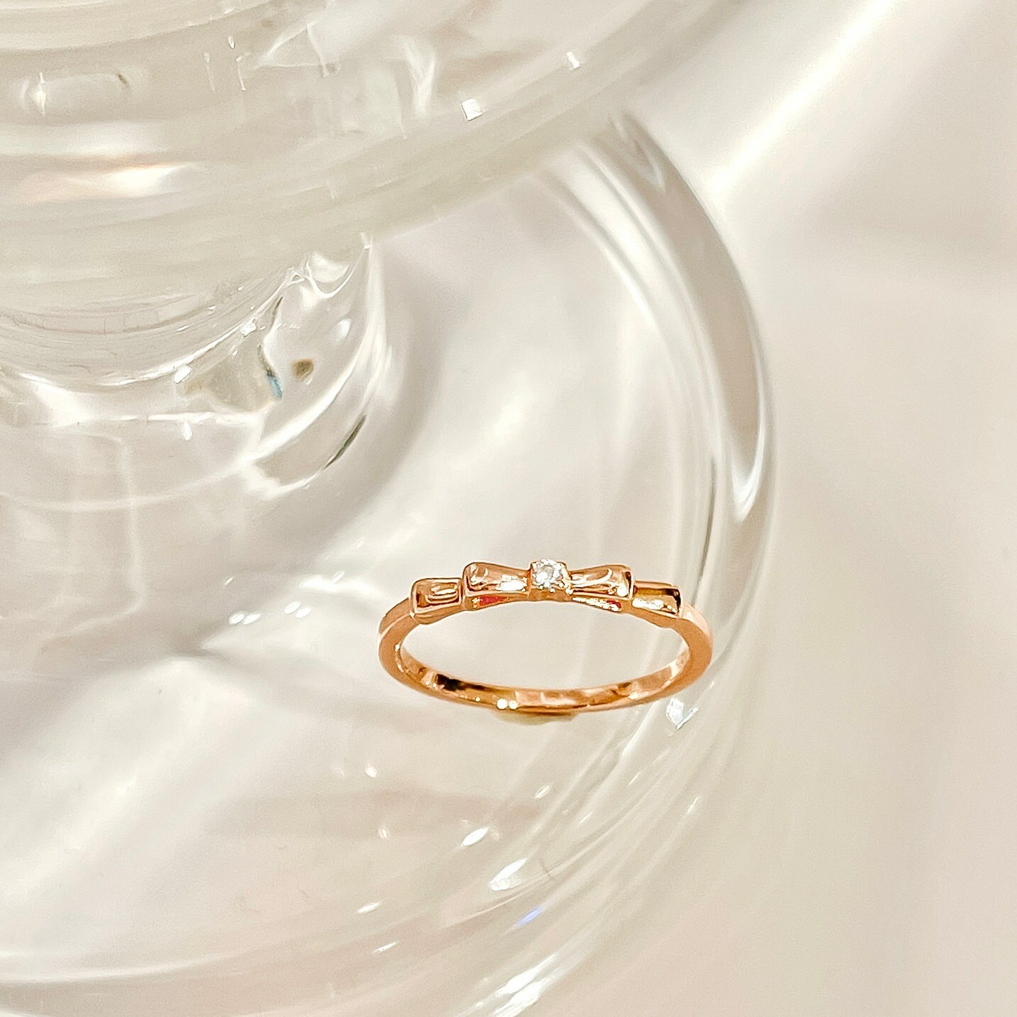 輕熟緞帶 純銀尾戒