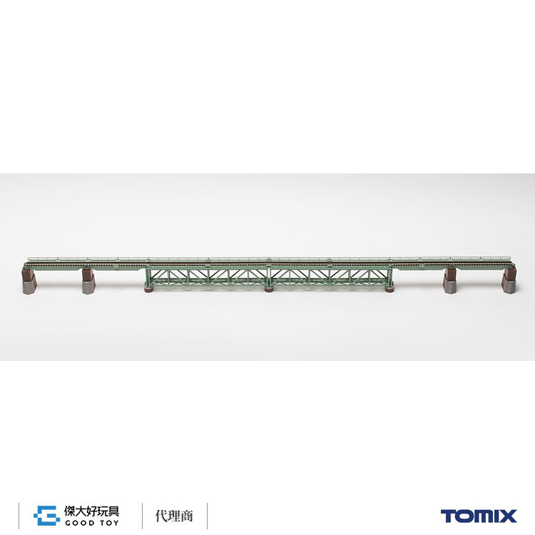 TOMIX 3270 上路式鐵橋組(綠)