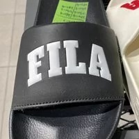 [S] FILA UNI DRIFTER SLIDES, BLACK, 1SM01578D-001 (SFL12)