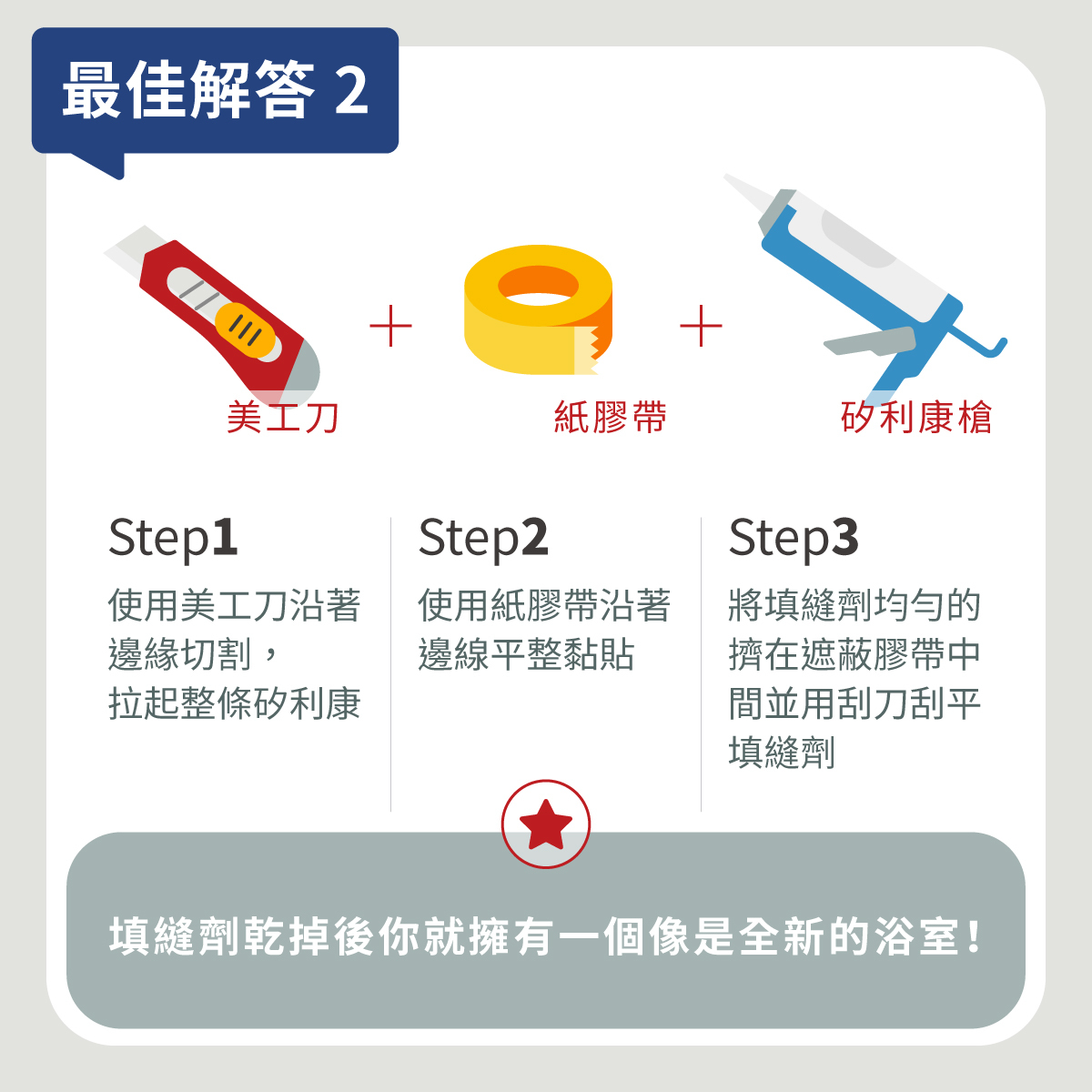 清除浴室磁磚縫發霉