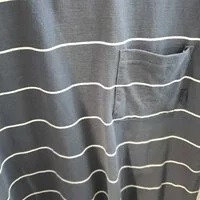 [S] FILA ROUGE STRIPED SHORT SLEEVE T-SHIRT, CHARCOAL GREY, FS2RSE2104X-CGRY (SFL20)