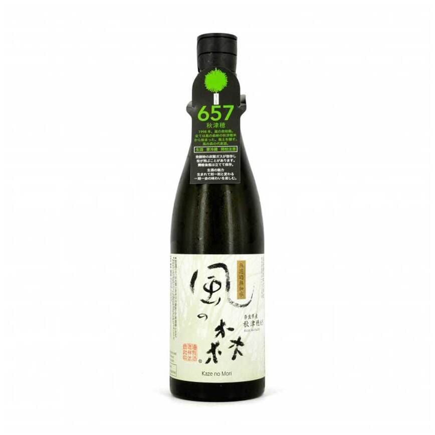 風之森 秋津穂657 無濾過生原酒 真中採り (720ml)