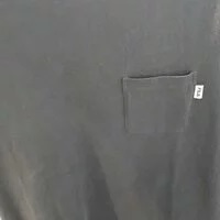 [S] FILA RGULAR FIT POCKET SHORT SLEEVE T-SHIRT,BLACK, FS2RSD2122X-BLK (SFL27)