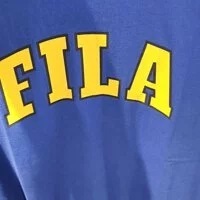 [S] FILA VARSITY LOGO SHORT SLEEVE T-SHIRT,BLUE, FS2RSD2105X-RBU (SFL33)