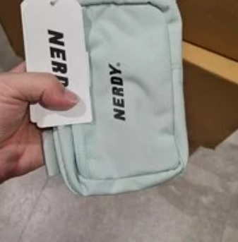 [S] NERDY PNES22AA091201 MINI SQUARE SLING BAG,MINT, 8809557519353 (SN22)