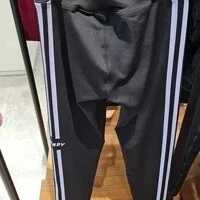 [S] NERDY NY MIDDLE LOGO LEGGINGS, BLACK, PNEF21KL230102 (SN41)