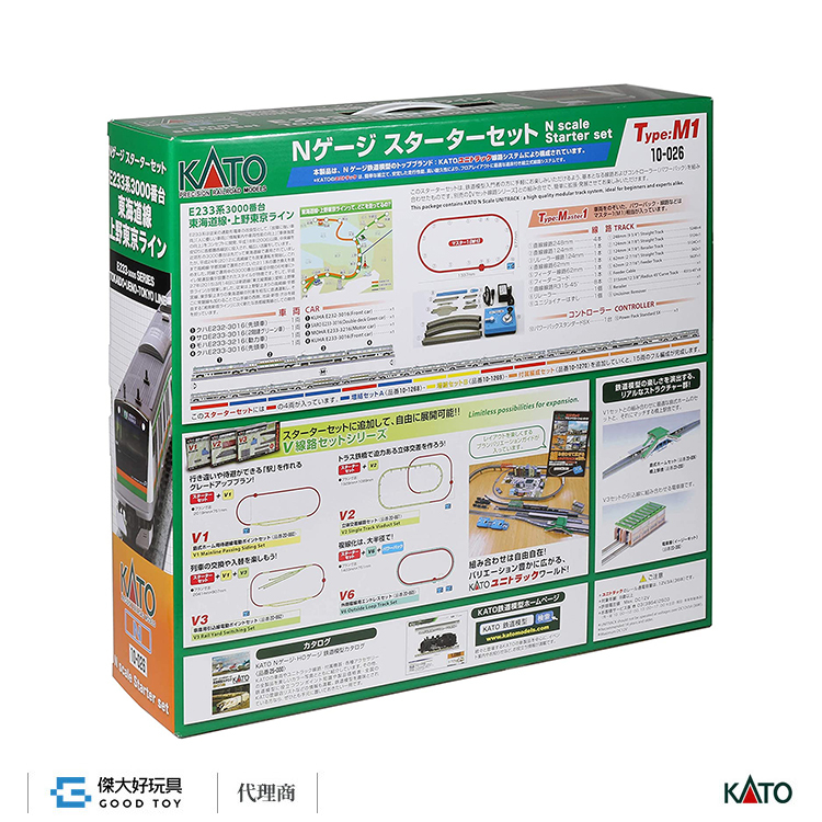 KATO 10-019 入門套裝組E233系3000番台東海道線．上野東京線(4輛)