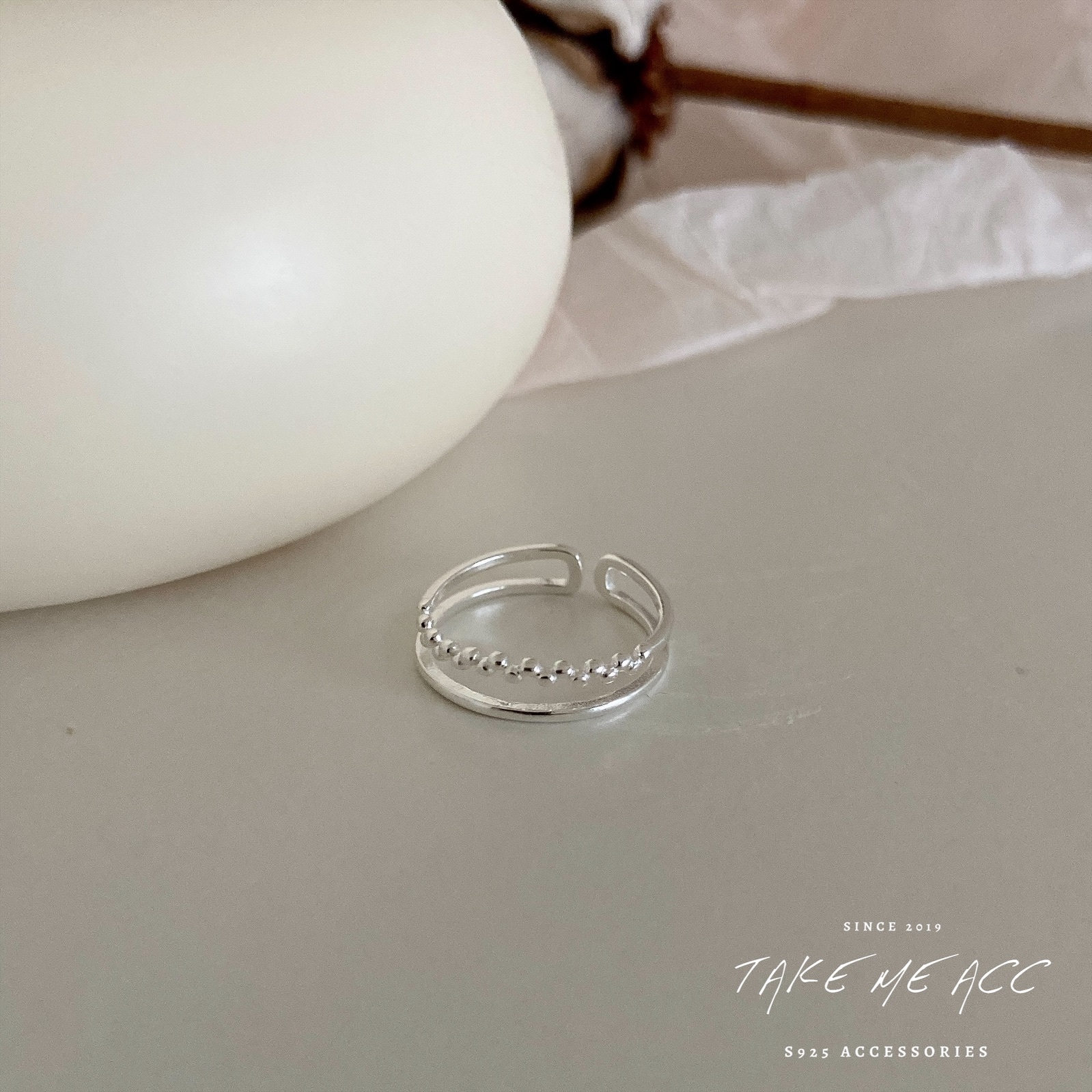 平行時空｜純銀戒指