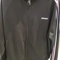 [S] NERDY GRADATION NY TRACK TOP, BLACK, PNES22KA030104 (SN47)