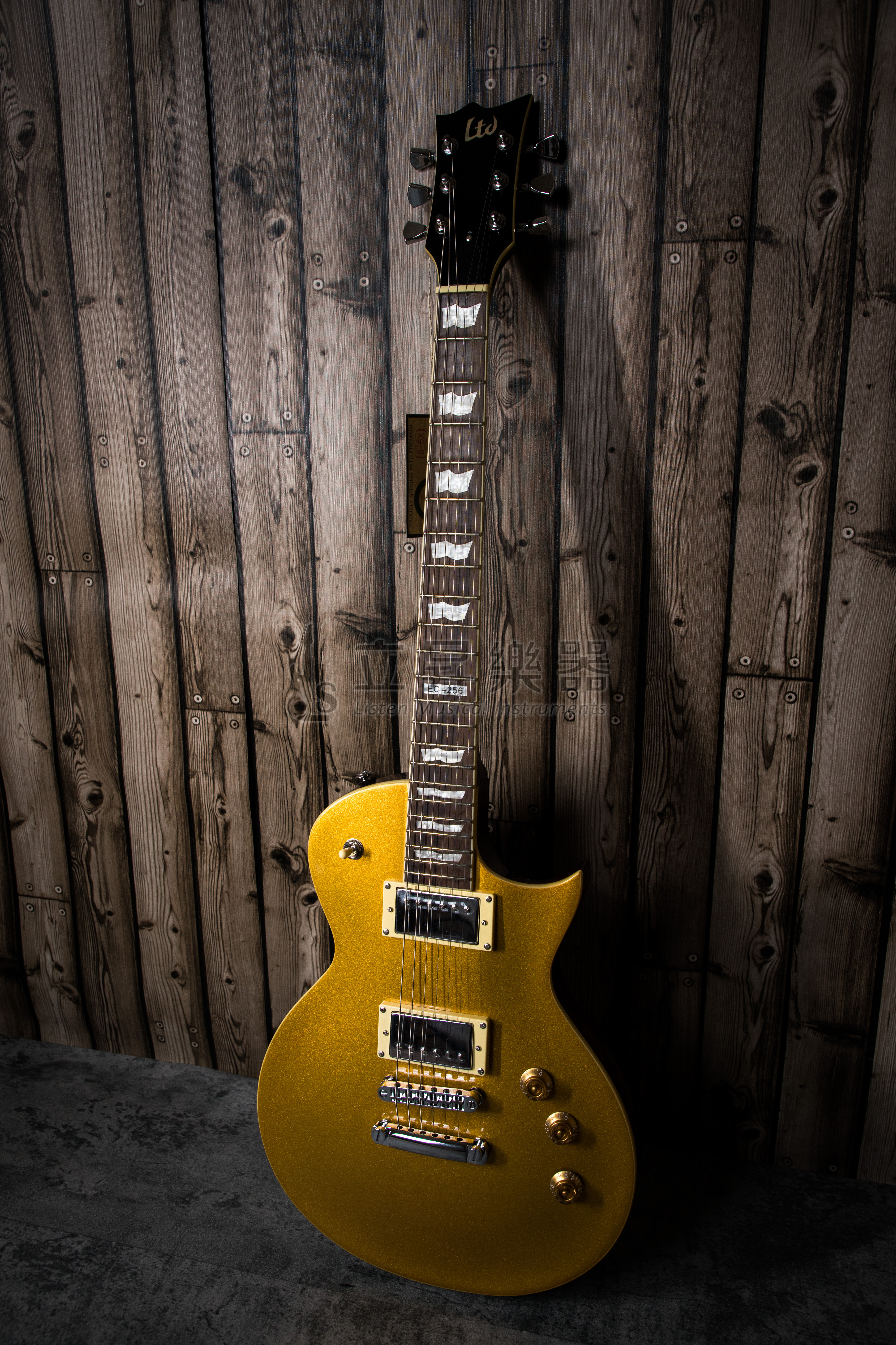 ESP LTD Gold Top Les Paul EC-256 MGO 無搖座