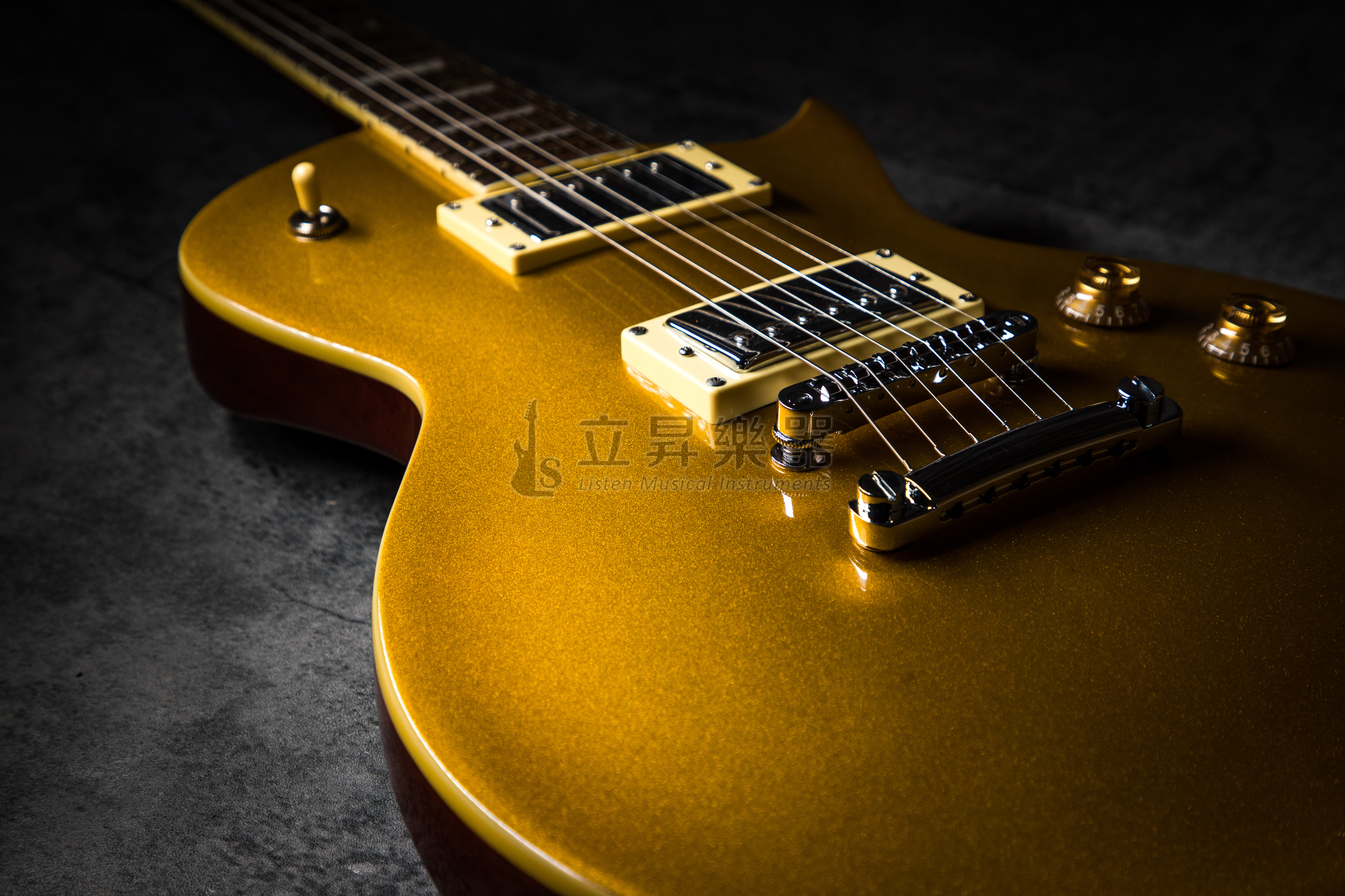 ESP LTD Gold Top Les Paul EC-256 MGO 無搖座