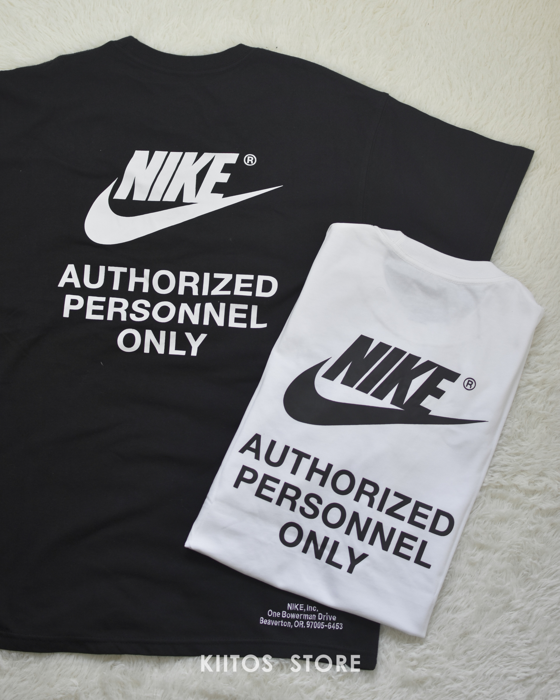 NIKE PERSONAL ONLY TEE 白色 黑色